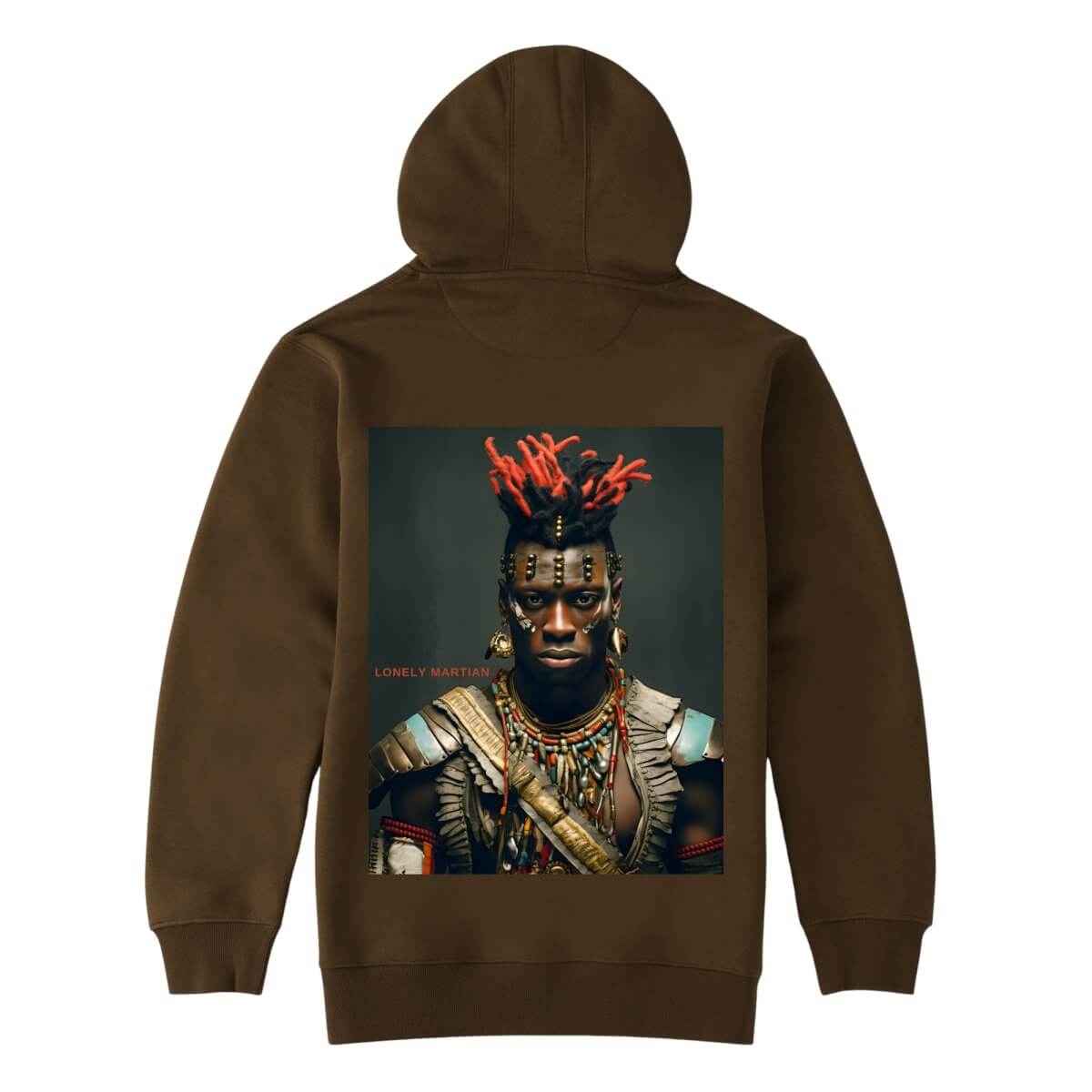 LONELY MARTIAN AFRICAN KING HOODIES - Lonely MartianLonely MartianTOBBACOSLONELY MARTIAN AFRICAN KING HOODIES