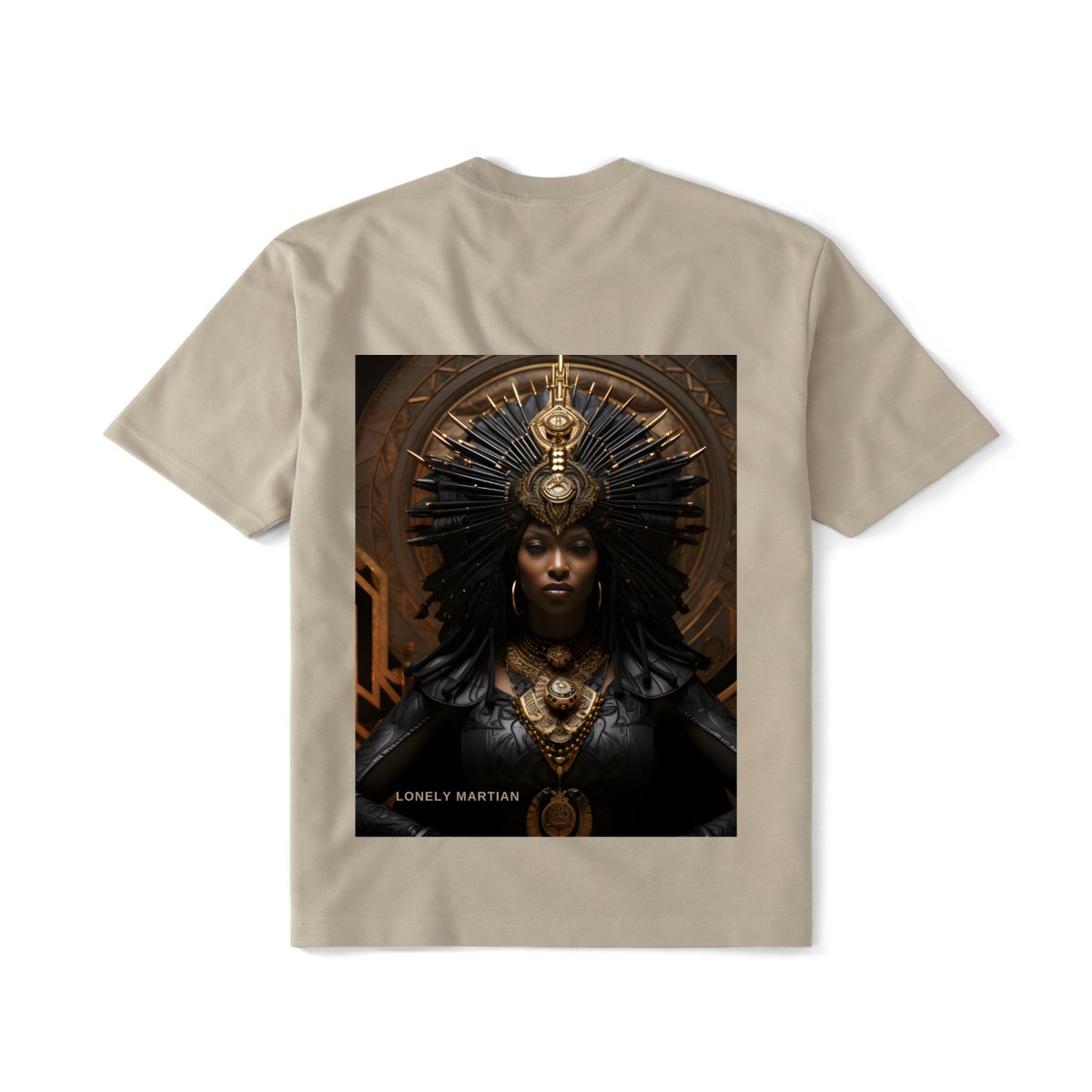 LONELY MARTIAN AFRICAN PRINCESS T-SHIRTS - Lonely MartianLonely MartianALMONDSLONELY MARTIAN AFRICAN PRINCESS T-SHIRTS