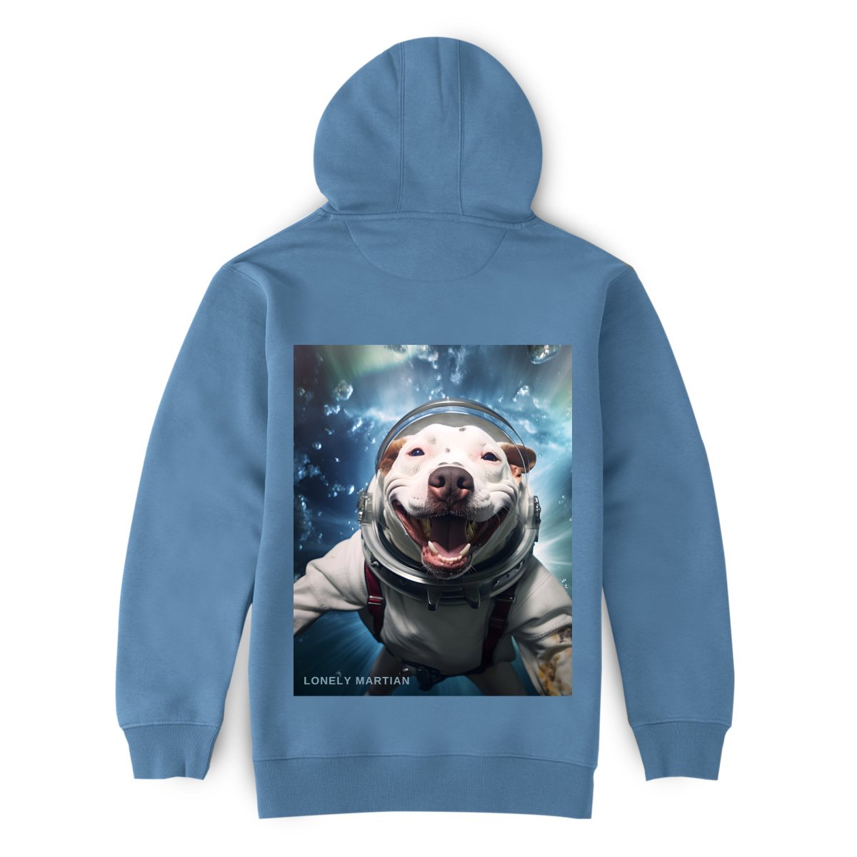 LONELY MARTIAN SPACE PITBULL HOODIES - Lonely MartianLonely MartianCLOUD BLUESLONELY MARTIAN SPACE PITBULL HOODIES