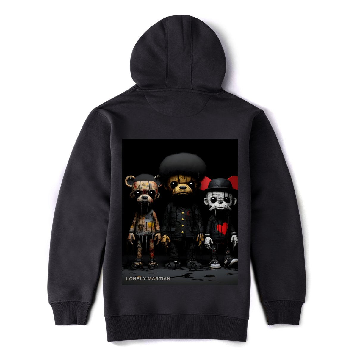 LONELY MARTIAN THREE BROTHERS V1 HOODIES - Lonely MartianLonely MartianGRAPHITESLONELY MARTIAN THREE BROTHERS V1 HOODIES